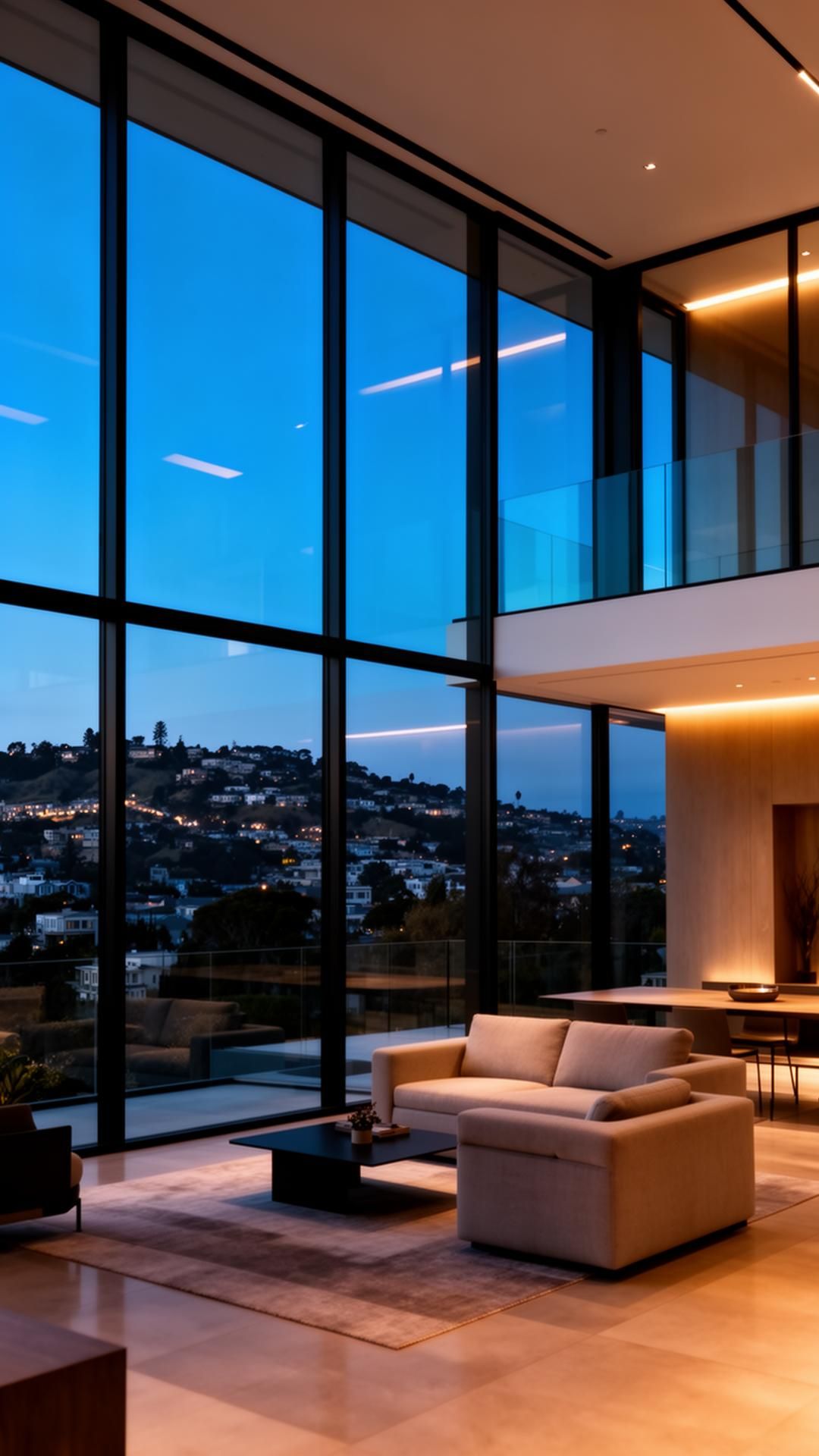 Energy-efficient window replacement in a modern San Francisco Bay Area home